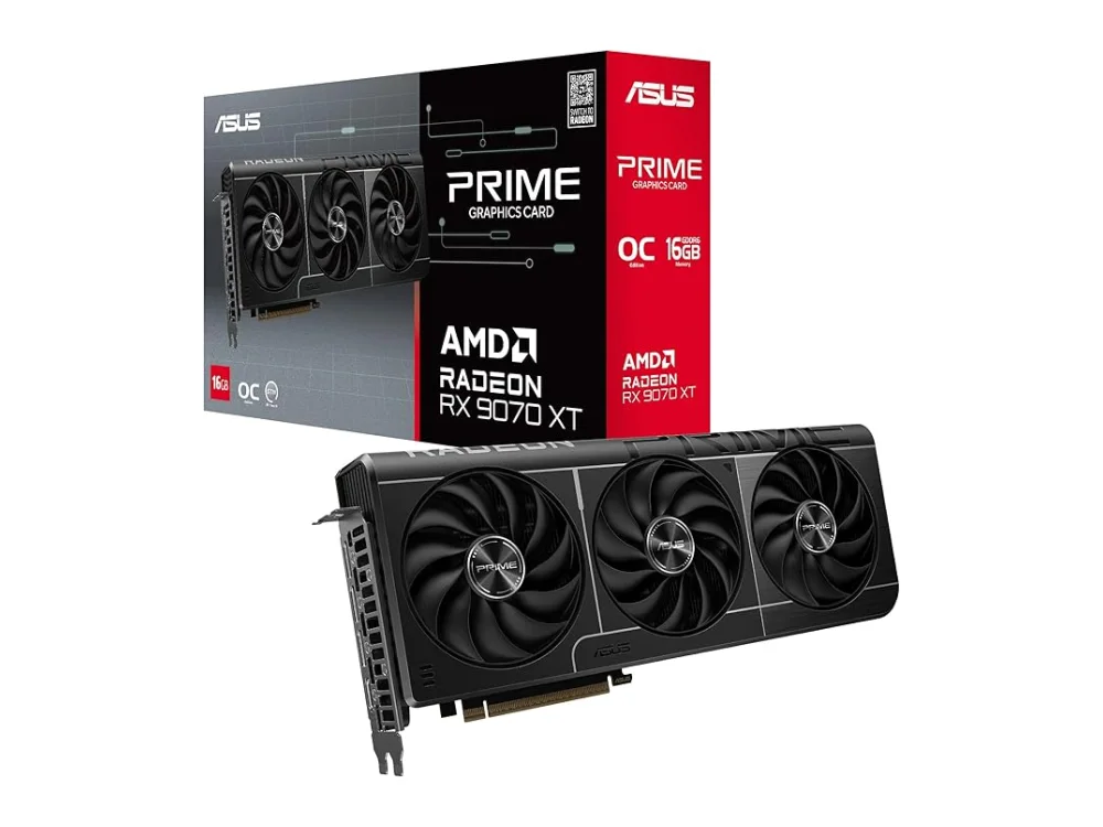 AMD Radeon RX 9070 XT - Graphics Cards (GPU)