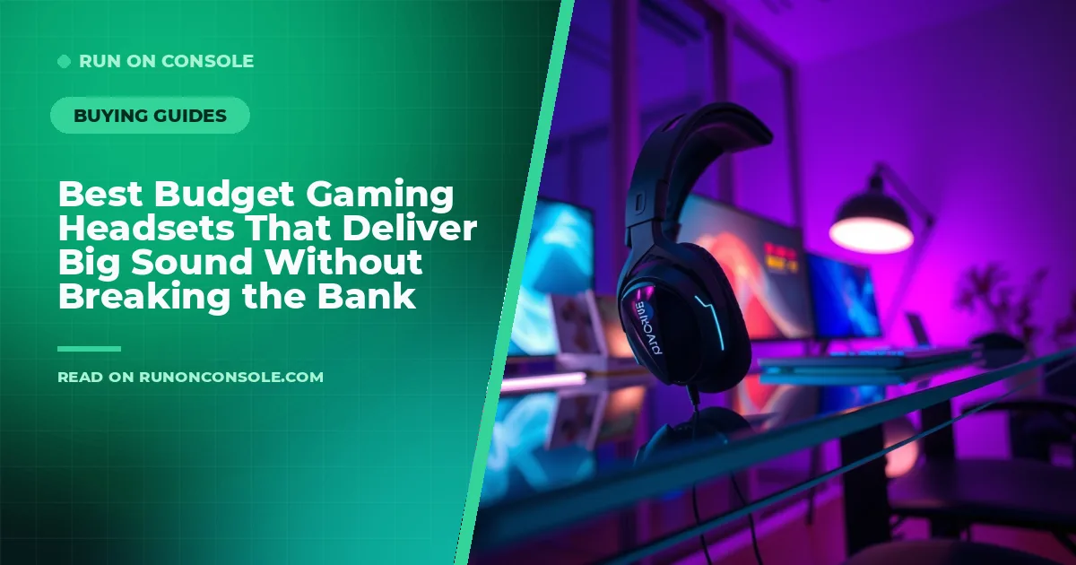 Close‑up of a gamer wearing a sleek headset, illuminated by soft LED lighting in a dim gaming room