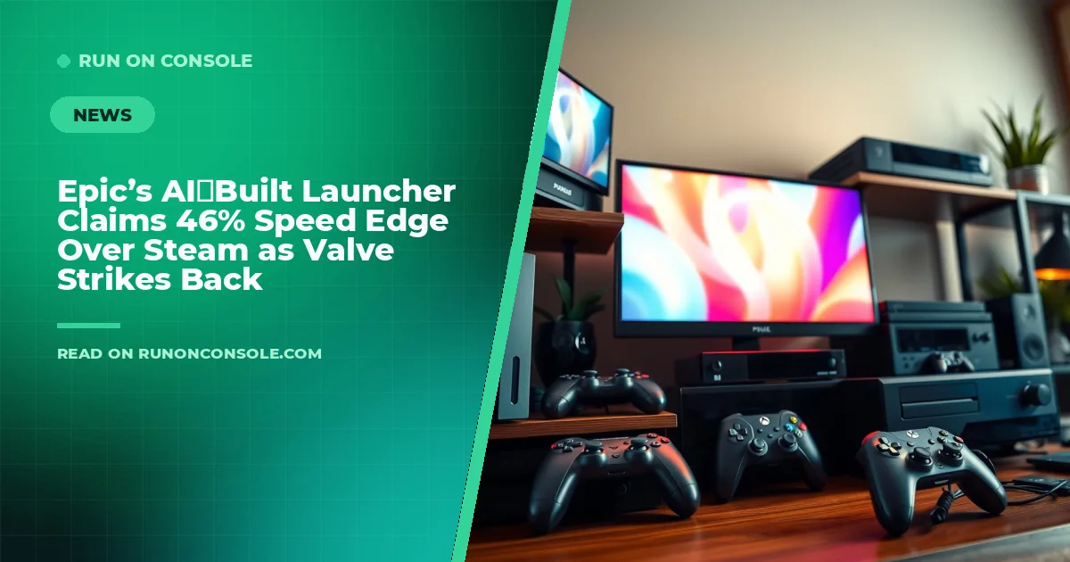Epic Games Launcher UI loading faster than Steam