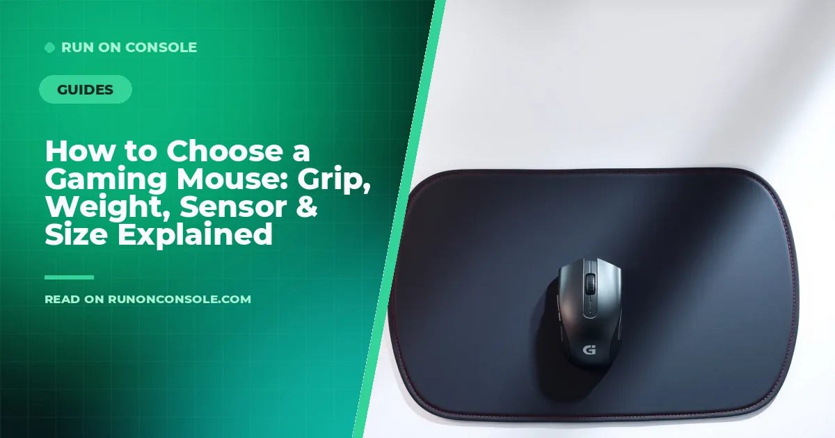 Close‑up of a modern gaming mouse with interchangeable weights and RGB lighting