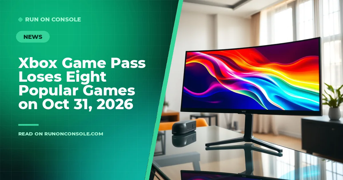 Xbox Game Pass library screen showing game icons fading out